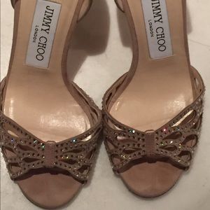 JIMMY CHOO Glitter Heels